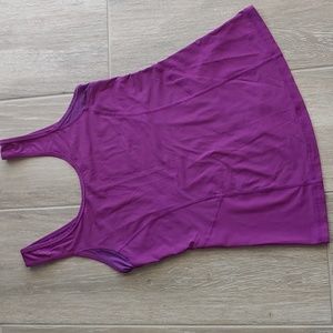 Lululemon Violet Purple Tank Top with Pocket Sz 8